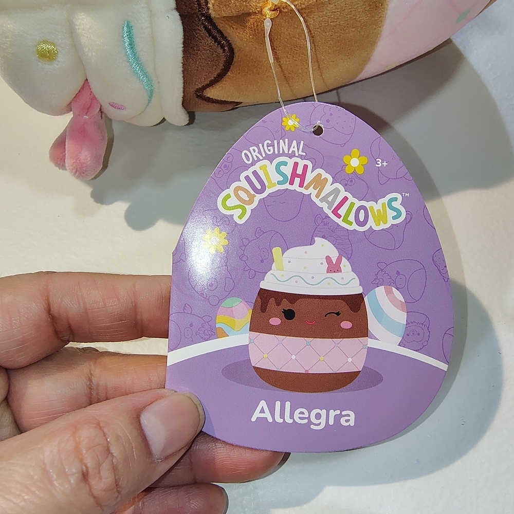 Squishmallows Allegra Frappe With Sprinkles And Bunny Easter New - Picture 3 of 8